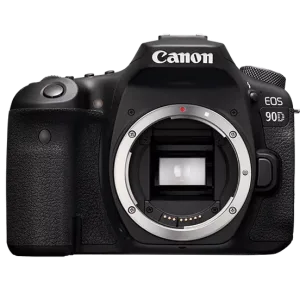 Canon 90D crop-sensor camera with 32.5-megapixel APS-C CMOS sensor