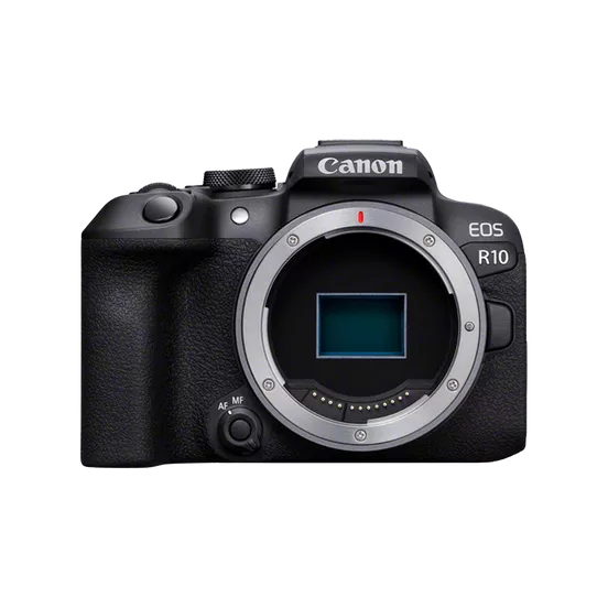 Canon R10 crop-sensor camera with 20.1-megapixel APS-C CMOS sensor