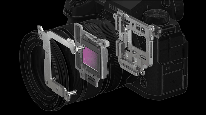 in-body stabilization mirrorless camera Fujifilm X-T5