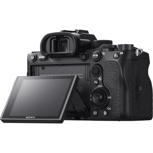 Sony A7r IV Back with lcd extensed