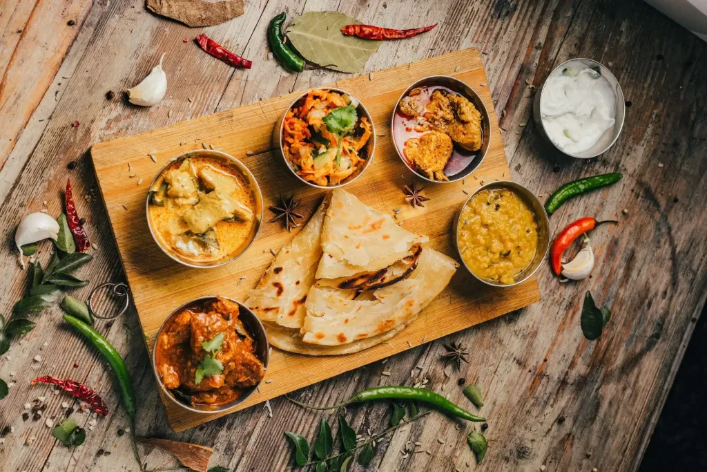 Indian food photography