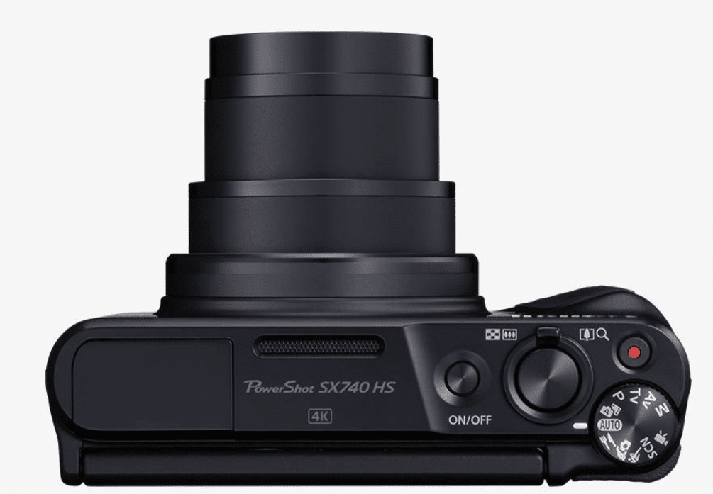 Powershot-canon-SX740-hs-top-view
